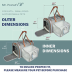 Mr. Peanut's XL Expandable Airline-Approved Pet Carrier