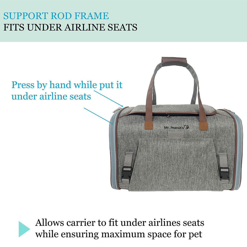 Mr. Peanut's Airline-Approved Expandable Pet Carrier
