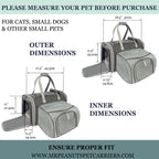 Mr. Peanut's Airline-Approved Expandable Pet Carrier