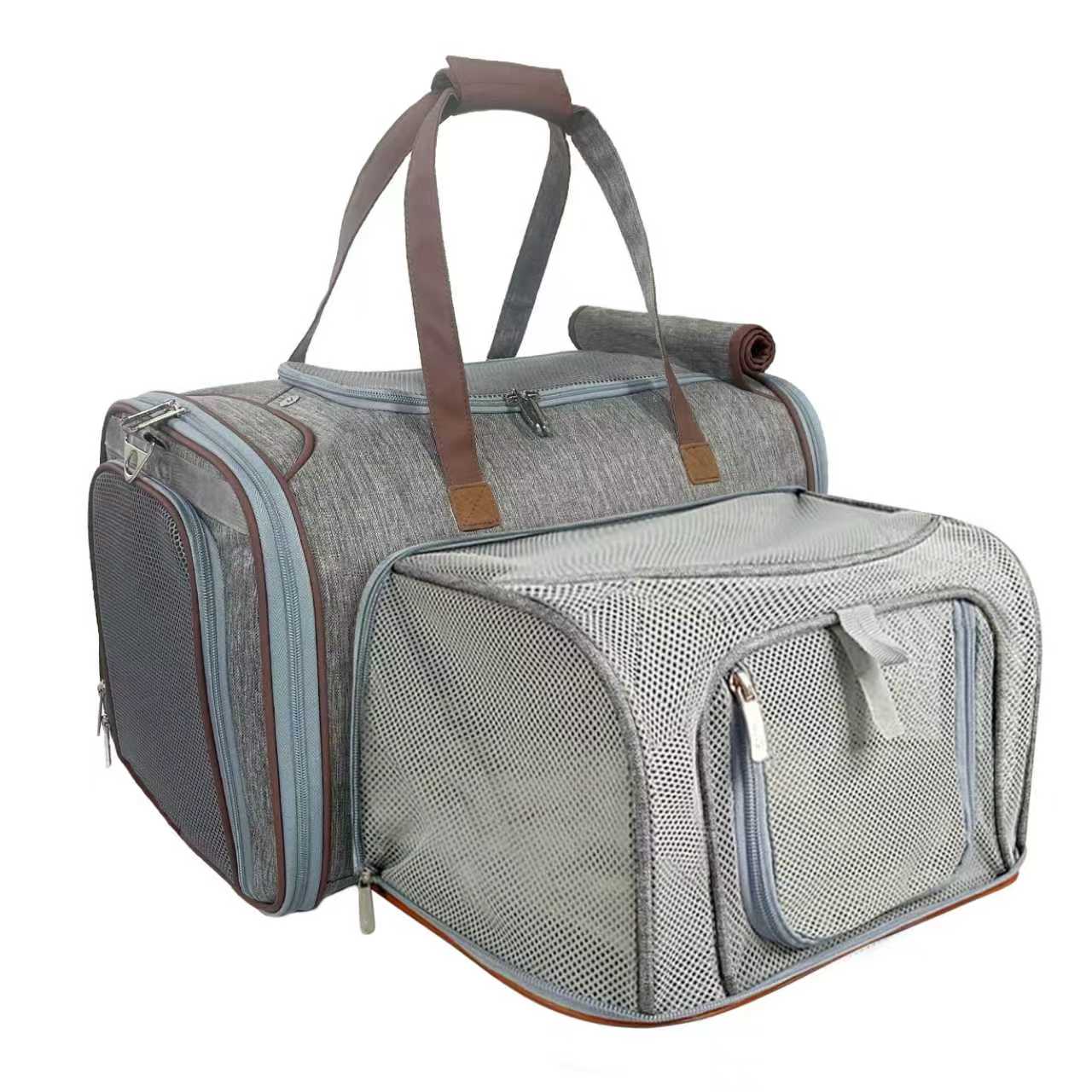Mr. Peanut's XL Expandable Airline-Approved Pet Carrier