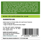 Holistic Total Body Support – Multivitamin & Glandular Support for Dogs and Cats