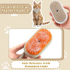 3-in-1 Steam Spray Pet Grooming Brush | Massage, Deshed & Clean for Cats & Dogs