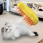 3-in-1 Steam Spray Pet Grooming Brush | Massage, Deshed & Clean for Cats & Dogs