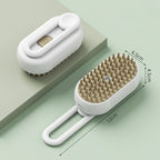 3-in-1 Steam Spray Pet Grooming Brush | Massage, Deshed & Clean for Cats & Dogs
