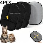Pet Hair Removal Gloves – Double-Sided Grooming & Lint Cleaner for Cats & Dogs