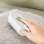 3-in-1 Steam Spray Pet Grooming Brush | Massage, Deshed & Clean for Cats & Dogs
