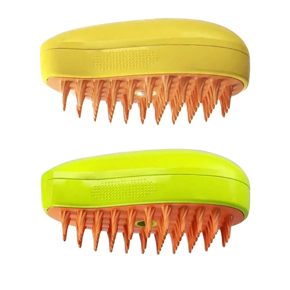 3-in-1 Steam Spray Pet Grooming Brush | Massage, Deshed & Clean for Cats & Dogs