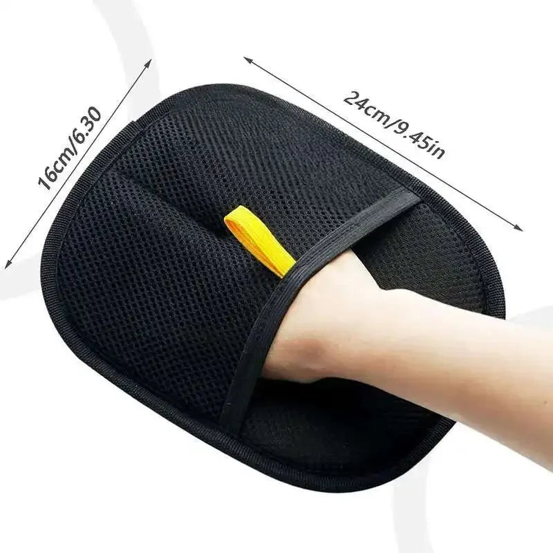 Pet Hair Removal Gloves – Double-Sided Grooming & Lint Cleaner for Cats & Dogs