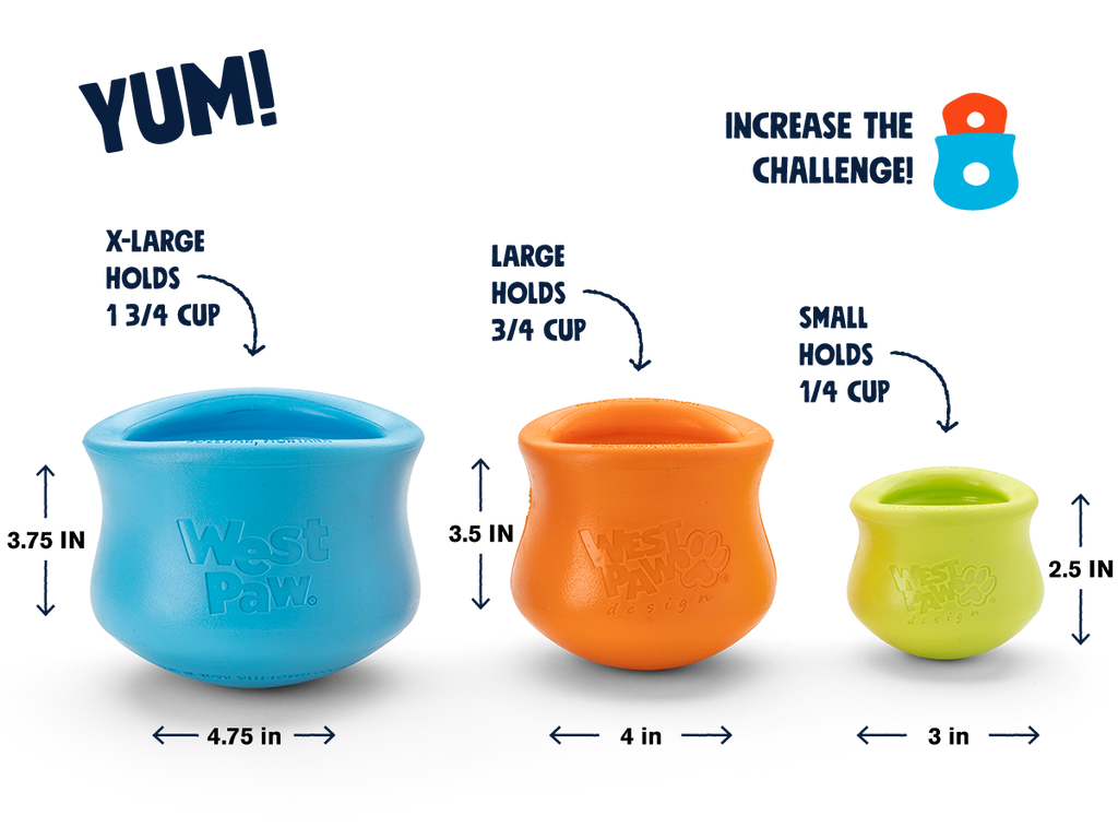 Toppl Interactive Treat Dispensing Dog Toy