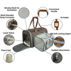 Mr. Peanut's XL Expandable Airline-Approved Pet Carrier