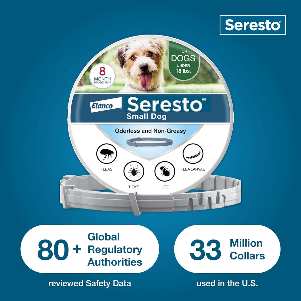 Seresto Flea & Tick Collar for Dogs — 8-Month Protection - MJ Trends