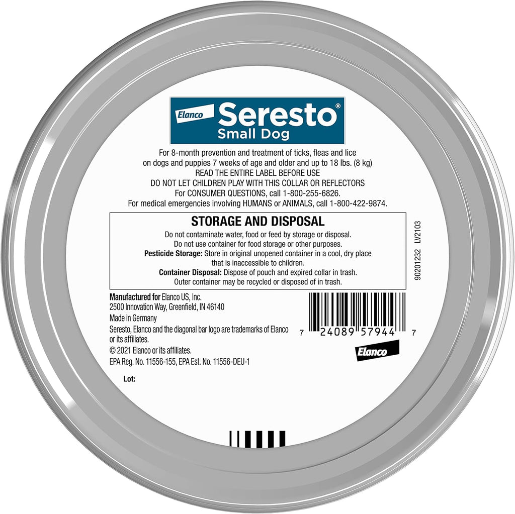 Seresto Flea & Tick Collar for Dogs — 8-Month Protection - MJ Trends