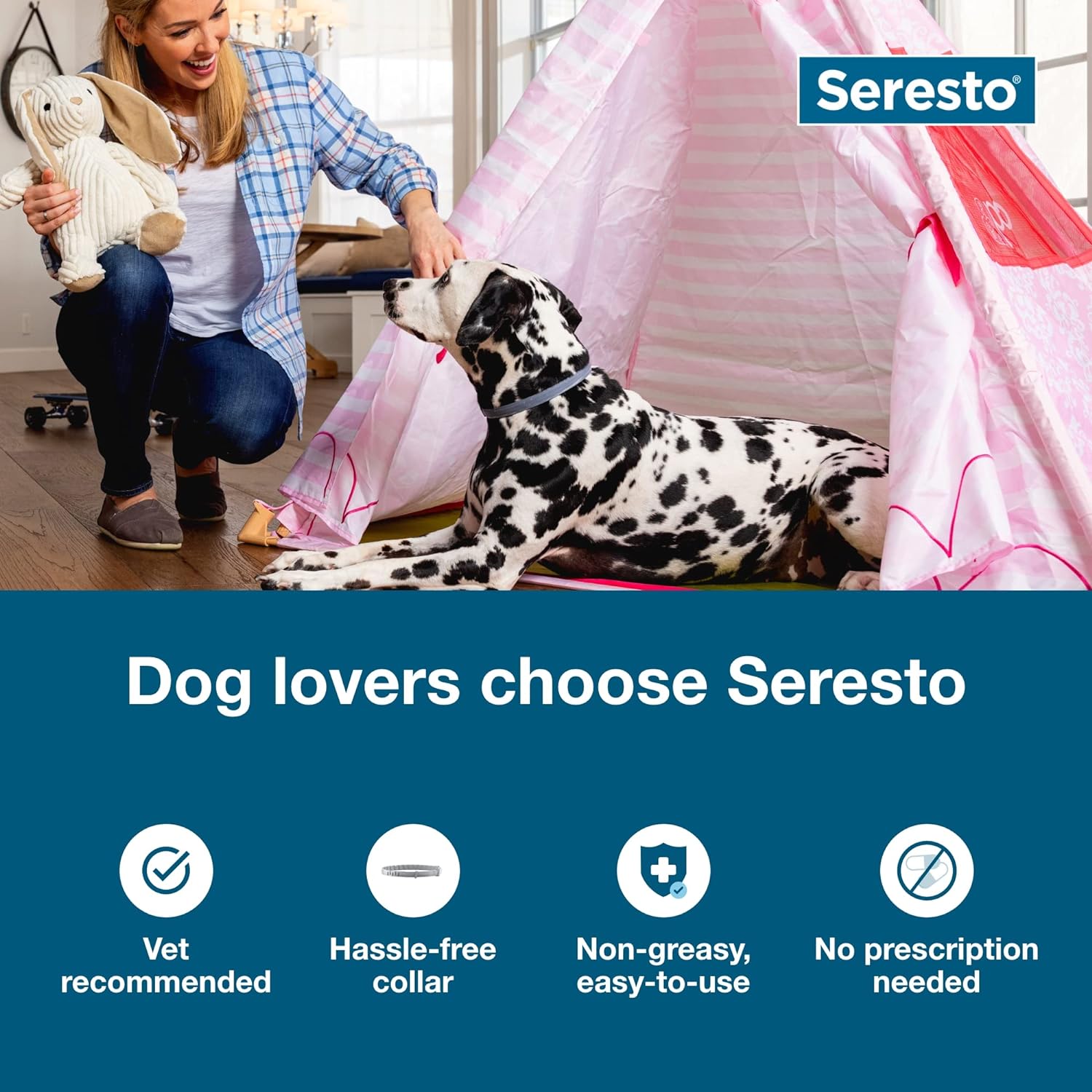 Seresto Flea & Tick Collar for Dogs — 8-Month Protection - MJ Trends