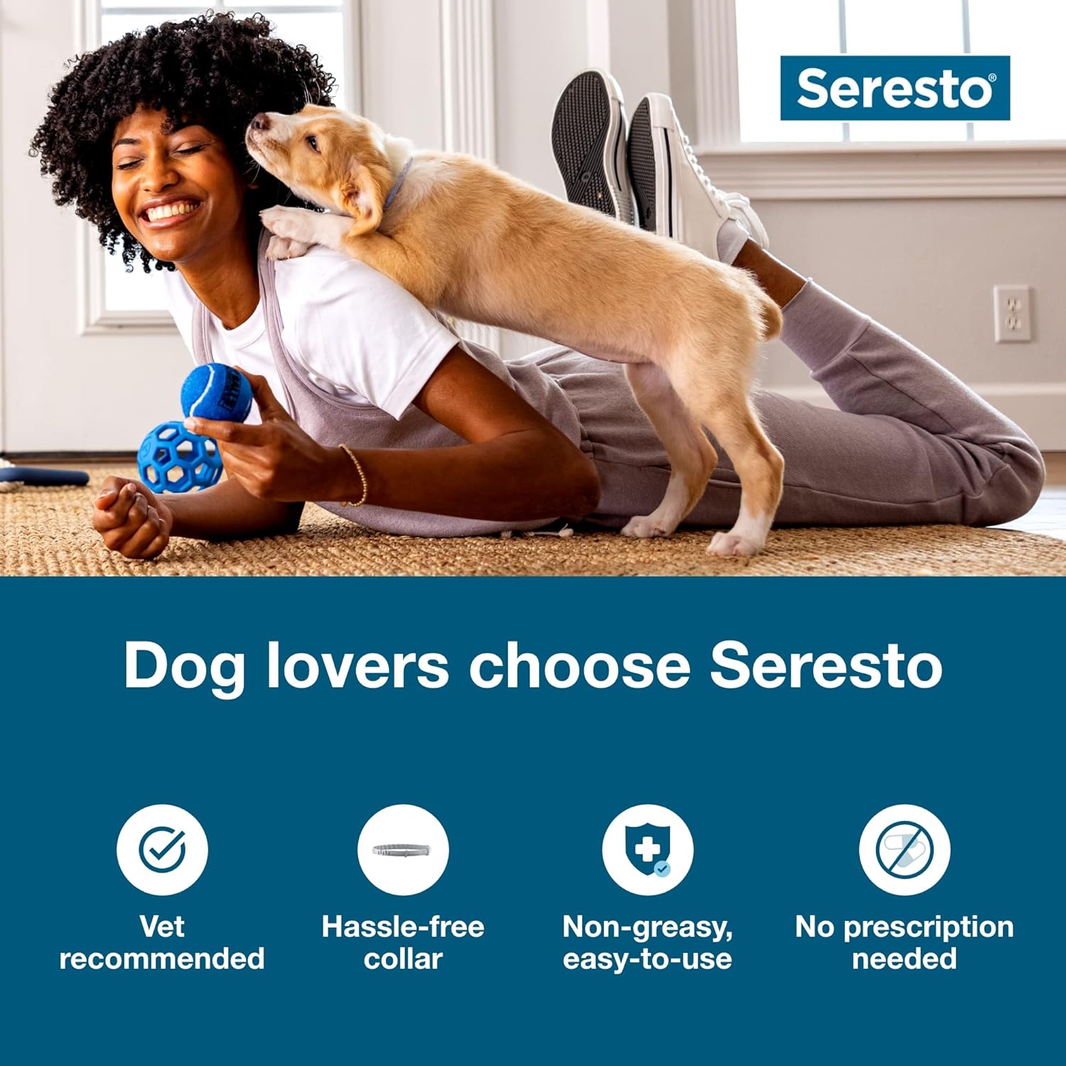 Seresto Flea & Tick Collar for Dogs — 8-Month Protection - MJ Trends