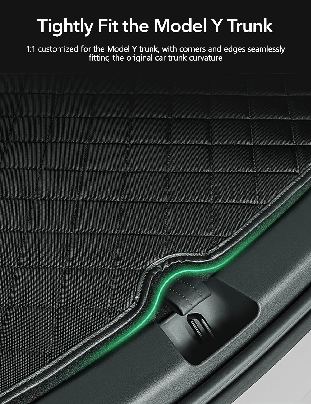 Waterproof Car Trunk Mat Dog Cover for Tesla Model Y