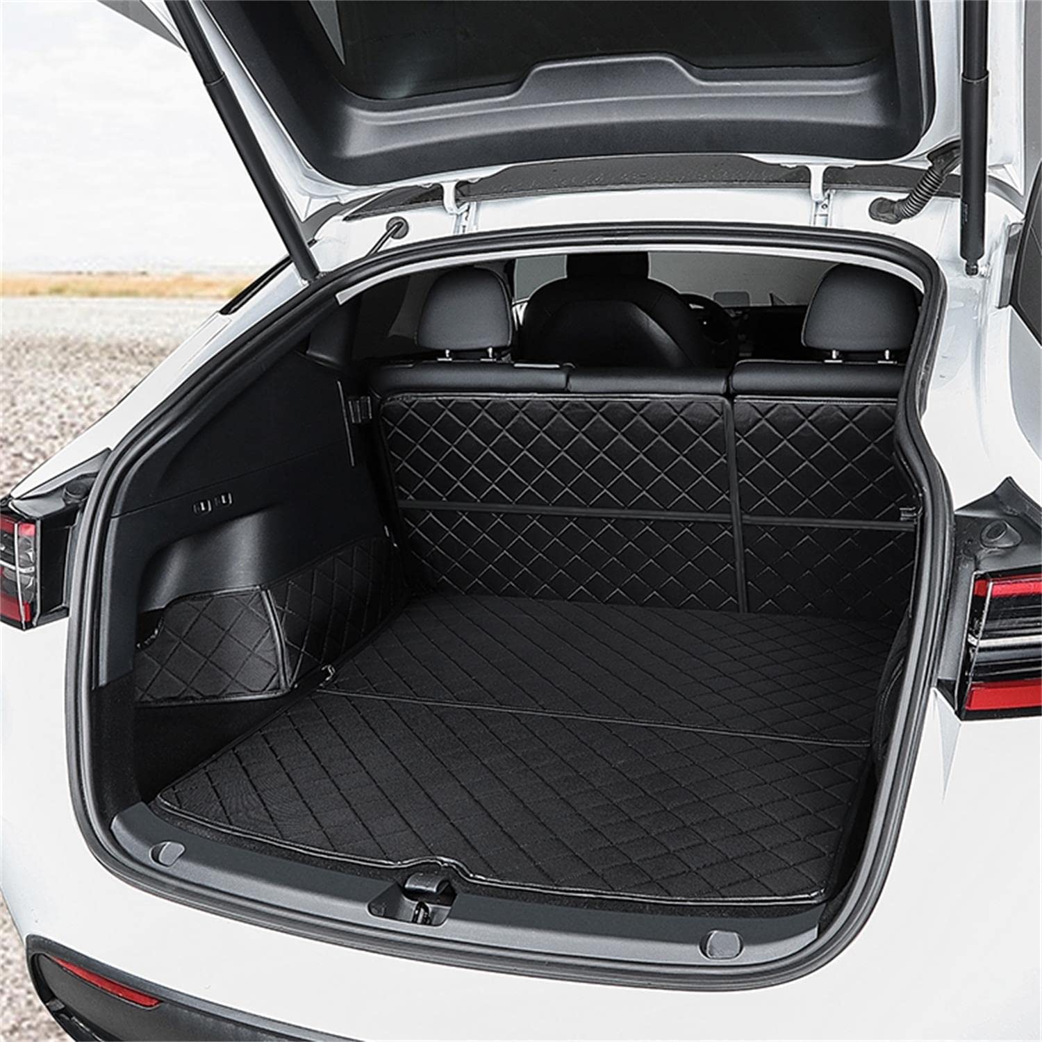 Waterproof Car Trunk Mat Dog Cover for Tesla Model Y
