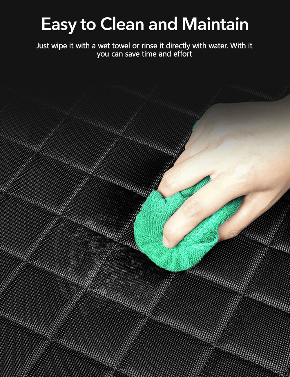 Waterproof Car Trunk Mat Dog Cover for Tesla Model Y