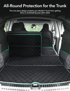 Waterproof Car Trunk Mat Dog Cover for Tesla Model Y