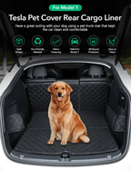 Waterproof Car Trunk Mat Dog Cover for Tesla Model Y