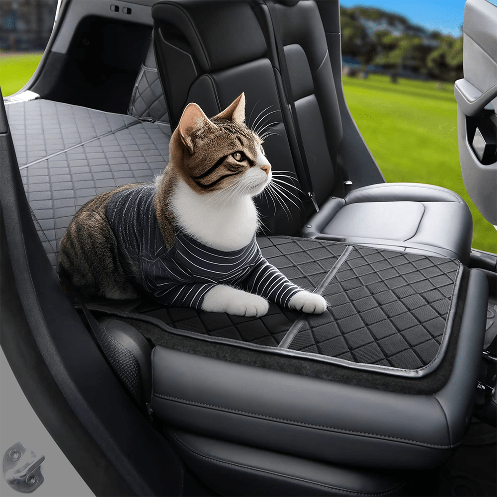 Waterproof Car Trunk Mat Dog Cover for Tesla Model Y